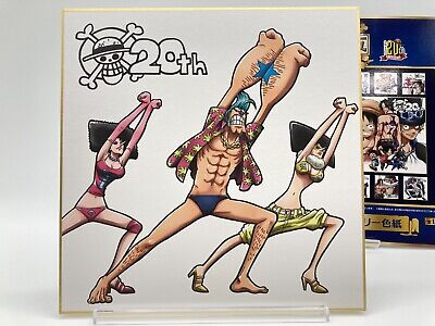SHIKISHI ONE PIECE 20TH ANNIVERSARY - FRANKY SHIKISHI ONE PIECE 20TH ANNIVERSARY - FRANKY